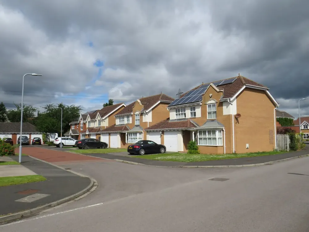 Houses on Chaldron Way, Eaglescliffe