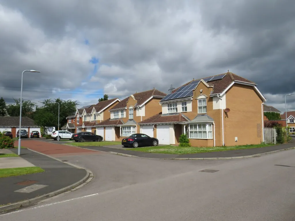 Houses on Chaldron Way, Eaglescliffe