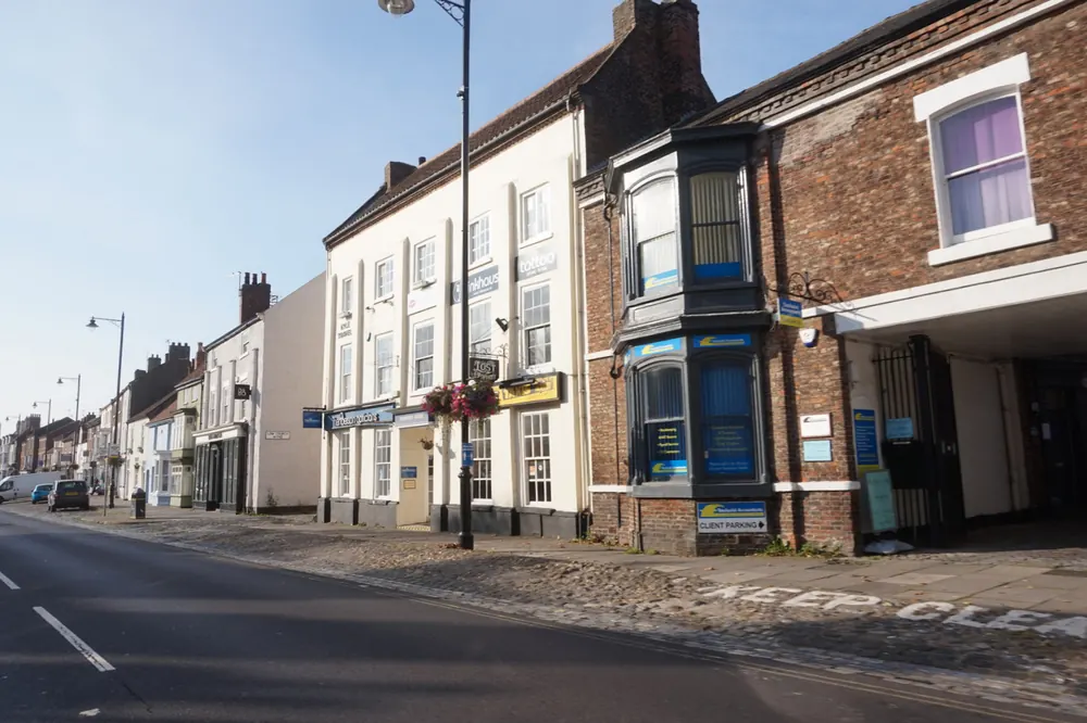The High Street, Yarm, in the Yarm Conservation Area