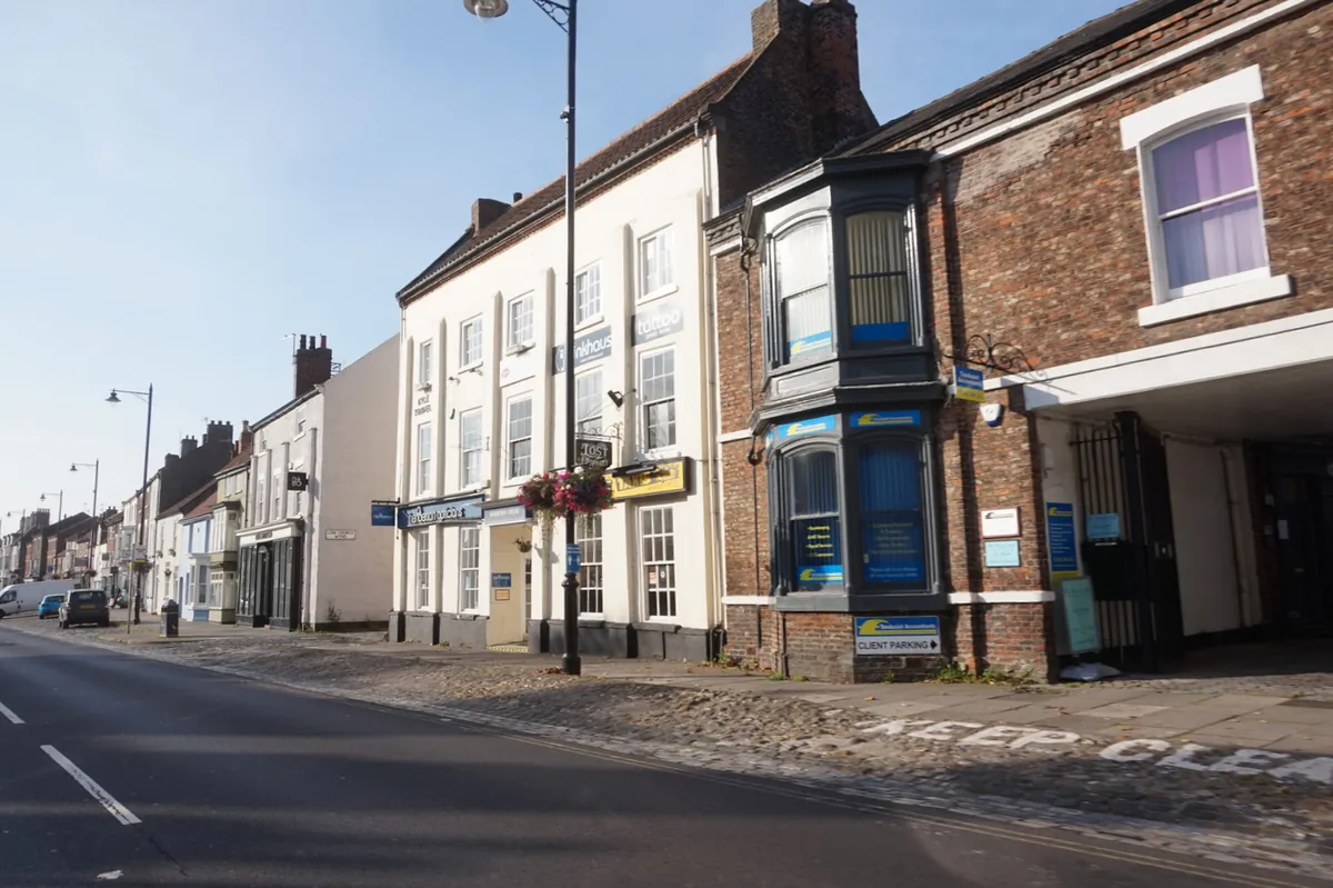 The High Street, Yarm, in the Yarm Conservation Area